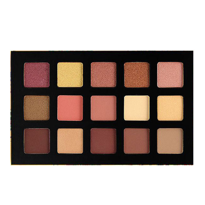 15 Colors Eyeshadow Palette Beauty Makeup Shimmer Matte Gift Eye Shadow