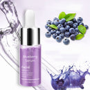 Unisex Blueberry Hyaluronic Acid Serum Essence Oil Facial Moisturizing Whitening