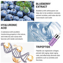 Unisex Blueberry Hyaluronic Acid Serum Essence Oil Facial Moisturizing Whitening