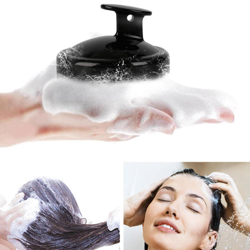 Shampoo Scalp Head Shower Massage Massager Cleaning Scrub Hair Brush Comb