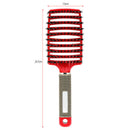 Salon Professional Bristle Nylon Hairbrush Scalp Massage Comb Wet Hair Brush