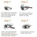 Pudaier Waterproof Silk Fiber Mascara Black Curling Thick Long Lengthen La OAM