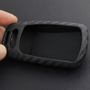 1 Matte Carbon Fiber Look Smart Car Key Case Holder Protector For Audi Acc FGR