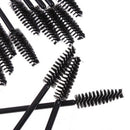 Lot 100PCS Plastic + Fiber Disposable Mascara Wands Eyelash Brush Lash Extention