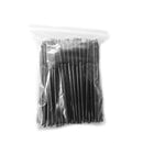 Lot 100PCS Plastic + Fiber Disposable Mascara Wands Eyelash Brush Lash Extention