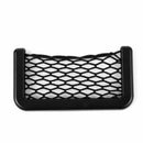 2pcs Universal Car Net Bag Phone Holder Storage Pocket Organizer for wallet keys