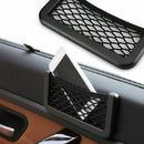 2pcs Universal Car Net Bag Phone Holder Storage Pocket Organizer for wallet keys