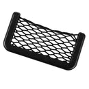 2pcs Universal Car Net Bag Phone Holder Storage Pocket Organizer for wallet keys