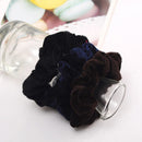 36PCS Women Gilding Elastic Hair Rope Scrunchie Ponytail Holder Flannel Headband