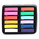 Fashion Temporary 12 Color Pen Chalk Instantly Stick Crayon Cover Hair Dye JJT