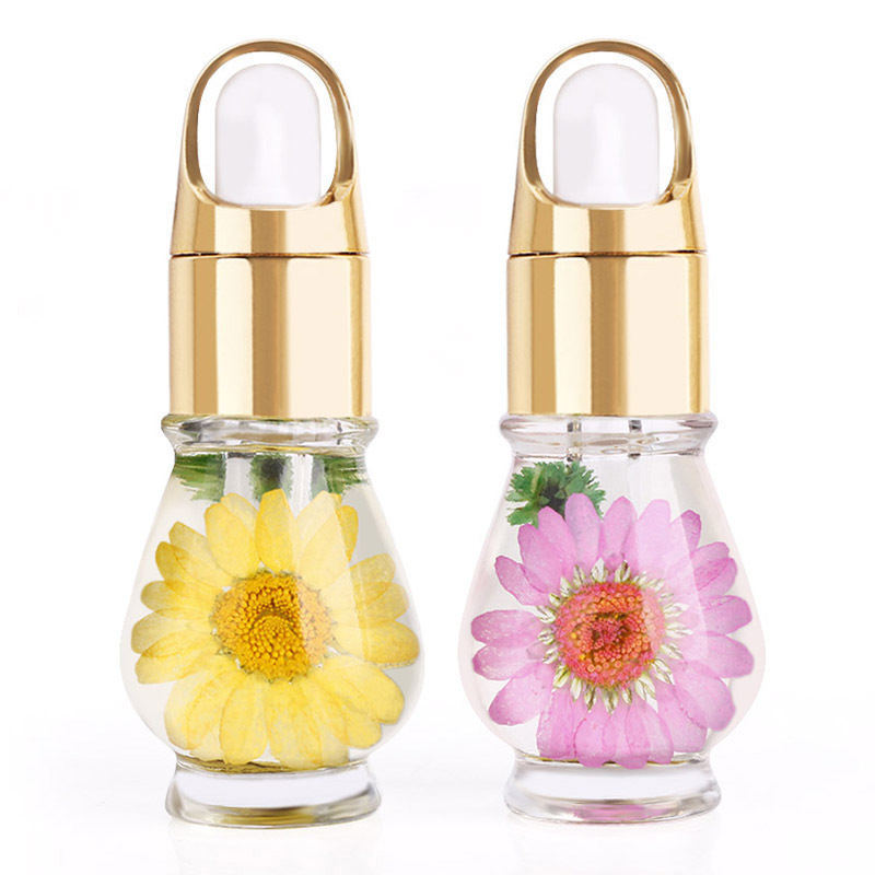 15ml Nail Nutritional Cuticle Oil Dry Flower Fresh Flavor Manicure Tool Ra PVM