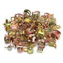 60 Pcs Car Auto Spring Clip Fuel Oil Water Hose Pipe Tube Clamp Fastener 6 Sizes