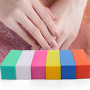 6 x Nail Art Sanding Files Polish Buffer Block Manicure Pedicure Tips  YTF