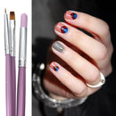7x Acrylic Nail Art Pen Tips UV Builder Gel Painting Brush Manicure Set Hot RJK