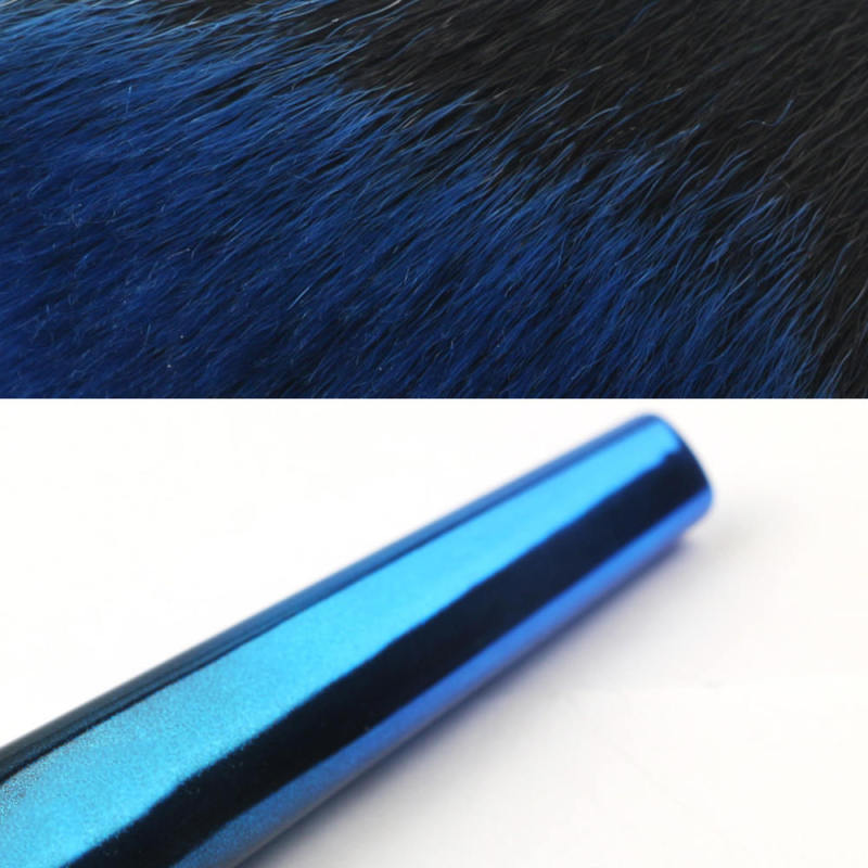 Plastic + Nylon Hair Face Foundation Powder Contour Bronzer Makeup Brush Durable