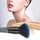 Plastic + Nylon Hair Face Foundation Powder Contour Bronzer Makeup Brush Durable