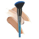 Plastic + Nylon Hair Face Foundation Powder Contour Bronzer Makeup Brush Durable