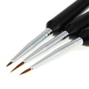 Black Color Nail Art Pen Dotting Drawing Painting Liner Polish Brush Accessories