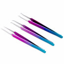 Stainless Steel Sharp Head Elbow Blackhead Forceps Pimples Remover Acne Needle
