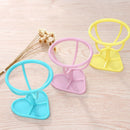 3pcs Beauty Makeup Powder Puff Blender Rack Egg Sponge Drying Stand Hold BBU