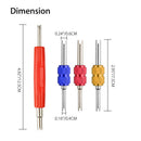 4X For Automotive/Truck HVAC AC Schrader Valve Core Remover 2Size Installe ghj