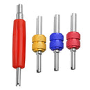 For Automotive/Truck HVAC AC Schrader Valve Core Remover 2Size Installer Tool