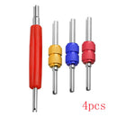 4X For Automotive/Truck HVAC AC Schrader Valve Core Remover 2Size Installe ghj