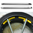 Motorcycle Tire Iron Changer Lever Tool Wheel Rim Protector Valve Tool 12 EQB