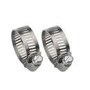 10pcs Worm Drive Jubilee Clamps W2 Stainless Steel Silicone Hose Pipe Cl NVC