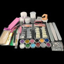 New Acrylic Powder Glitter Nail Brush False Finger Pump Nail Art Tools Kit Sv