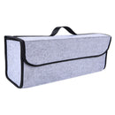Trunk Organizer Felt Cloth Foldable Car SUV Storage Bag Cargo Box Portable GBW