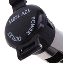 12V 120W Car Boat Tractor Lighter Power Socket Outlet Plug Universal WPD
