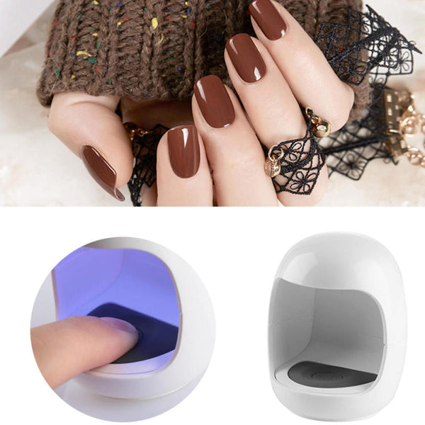 Nail Art Machine Mini UV USB Gel Curing Lamp Light Polish Dryer Drop hgf MWH