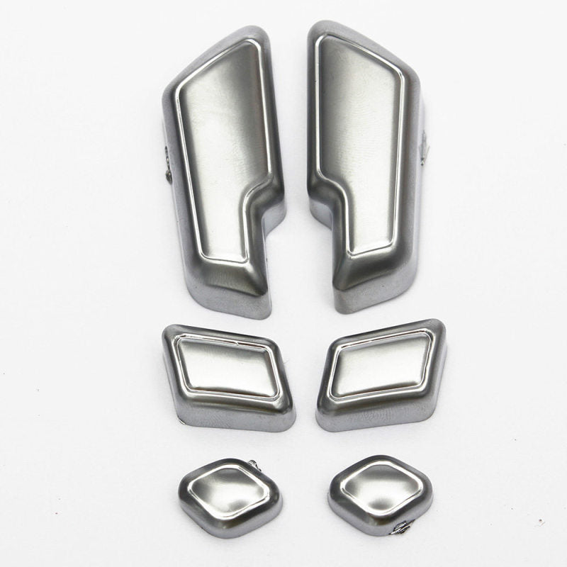6x Door Seat Adjust Button Switch Cover Trim for Mercedes Benz E Class W212