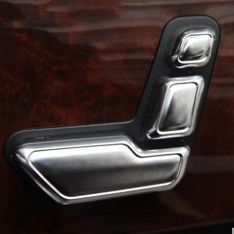 6x Door Seat Adjust Button Switch Cover Trim for Mercedes Benz E Class W212