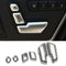 6x Door Seat Adjust Button Switch Cover Trim for Mercedes Benz E Class W212
