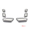 6x Door Seat Adjust Button Switch Cover Trim for Mercedes Benz E Class W212