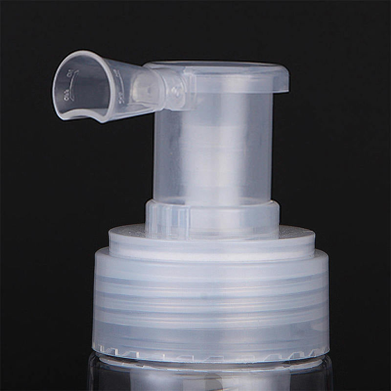 180ML Dismountable Travel Powder Spray Bottle PET Cosmetics Transparent D WPQ