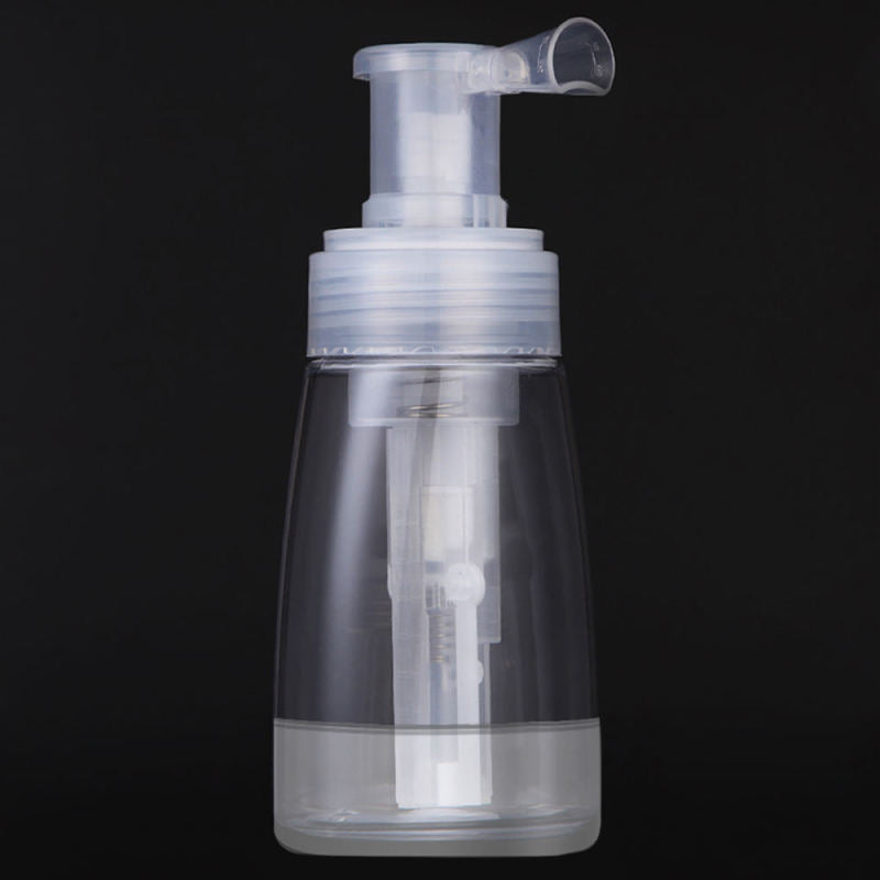 180ML Dismountable Travel Powder Spray Bottle PET Cosmetics Transparent UVM
