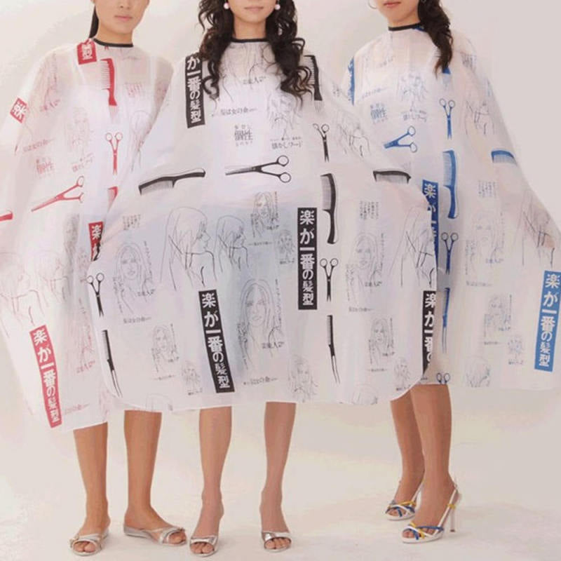 Pro Hairdressing Cape Salon Barber Hair Cutting Trimmer Gown Apron Cloth H QOQ