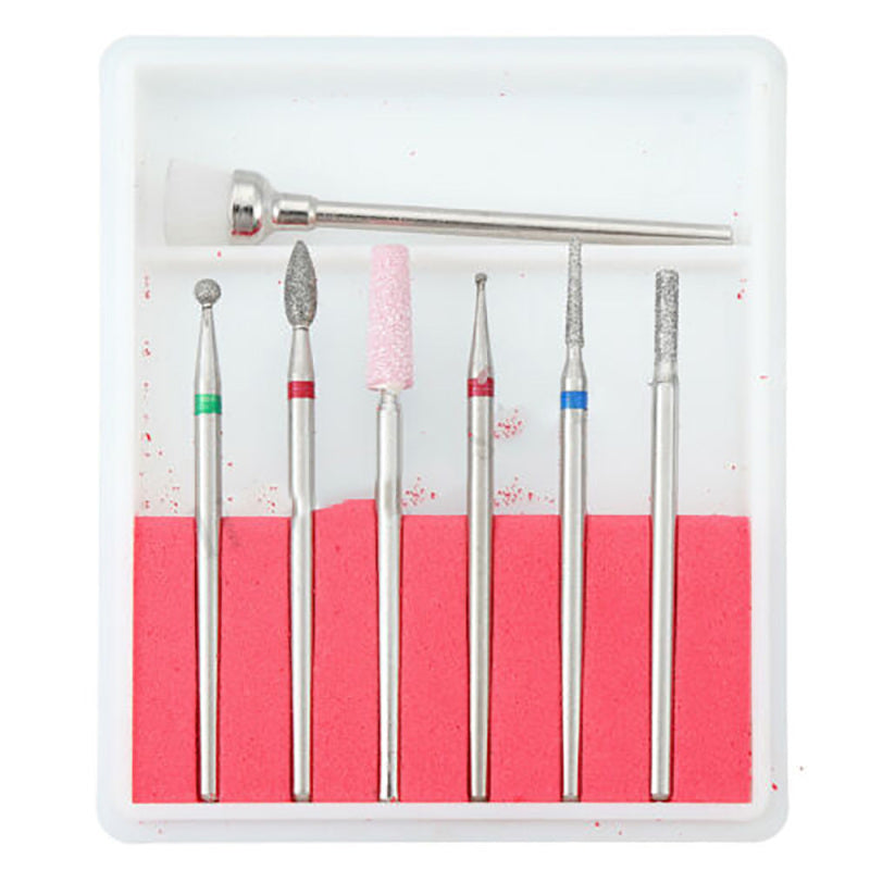 30Pcs/Set Diamond Nail Drill Bit For Art Nail Cuticle Manicure Pedicure JPH