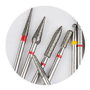 30Pcs/Set Diamond Nail Drill Bit For Art Nail Cuticle Manicure Pedicure JPH