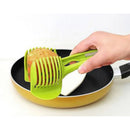 Kitchen Fruit Slicer Tomato Clip Holder Lemon Onion Potato Cutter Cutting Tools