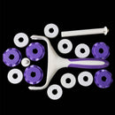 Fondant Strip Ribbon Cutter Sugarcraft Tool Cake Rolling Embosser Roller Kits 1x