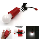 LED Bulb Light On A Rope Lamp Pull Cord Color Change Chandelier Camping Hanging