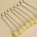 100pcs Leather Craft Wool Leather Dye Dauber & Finish Applicator Kit Tool  QFW