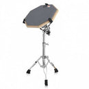 8'' Soft Black Dumb Drum Pad Exercise Mat Blow Plate Drummer Rubber Doub HLC
