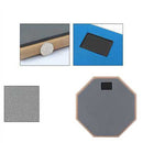 8'' Soft Black Dumb Drum Pad Exercise Mat Blow Plate Drummer Rubber Doub HLC