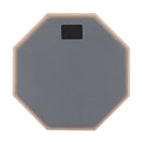 8'' Soft Black Dumb Drum Pad Exercise Mat Blow Plate Drummer Rubber Doub HLC