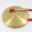 22cm Hand Gong Cymbals Brass Copper Chapel Opera with Round Play Hammer CUW NUS